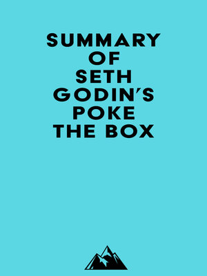 cover image of Summary of Seth Godin's Poke the Box
